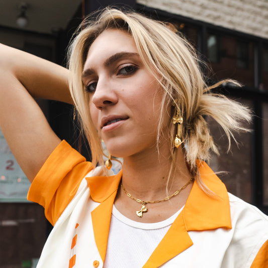 "Al Dente" Pasta Earrings