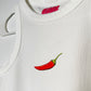 Cropped Tank Top - Chilli