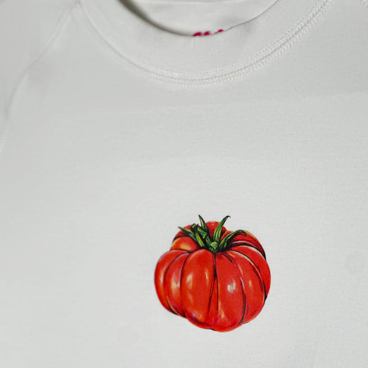 Cropped Tee - Heirloom Tomato