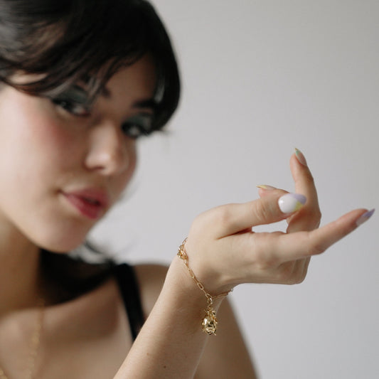 Gold Chain Link Bracelet - Bunx