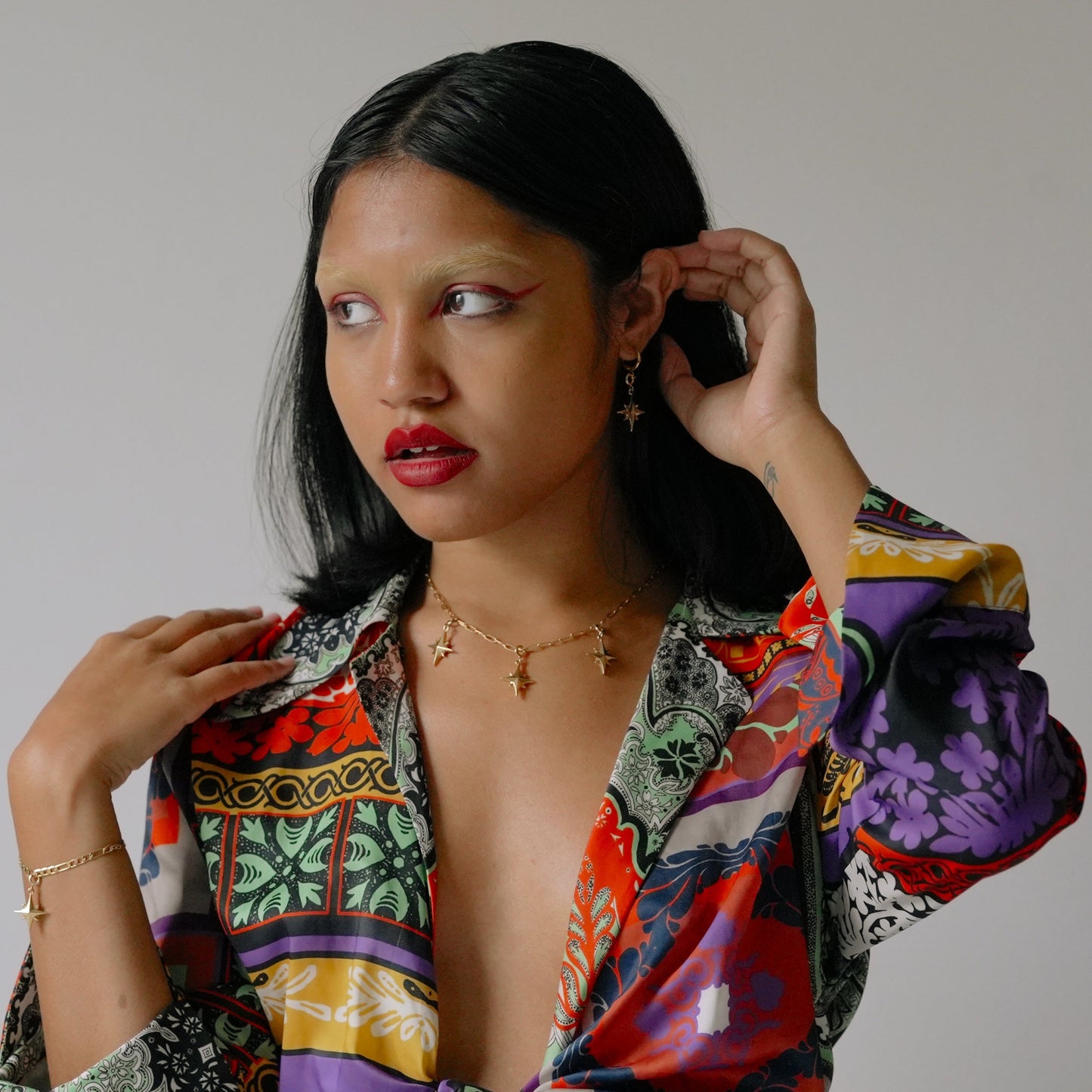 Gold Chain Link Necklace - Bunx