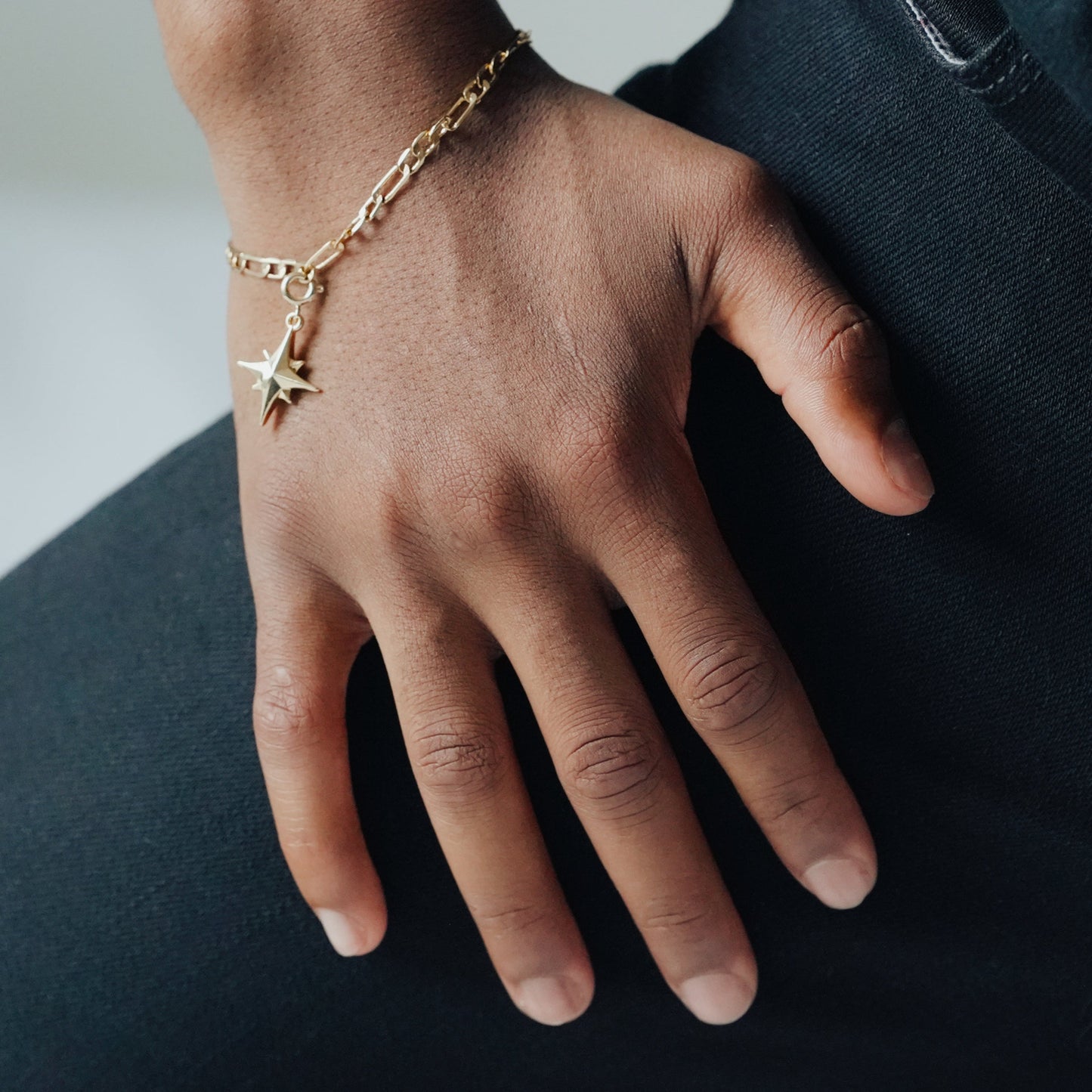 Gold Figaro Chain Bracelet - Bunx