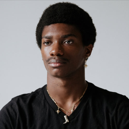 Gold Cowboy Boot Charm - Bunx