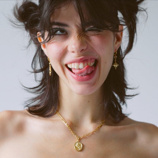 Gold Leo Zodiac Charm - Bunx