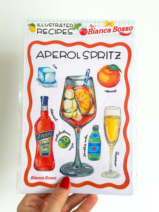 Sticker Sheet - Aperol Spritz