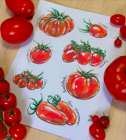 Tomato Medley Print