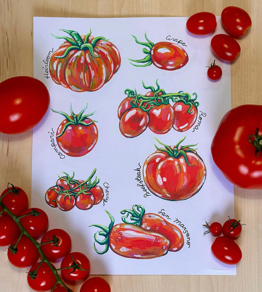 Tomato Medley Print