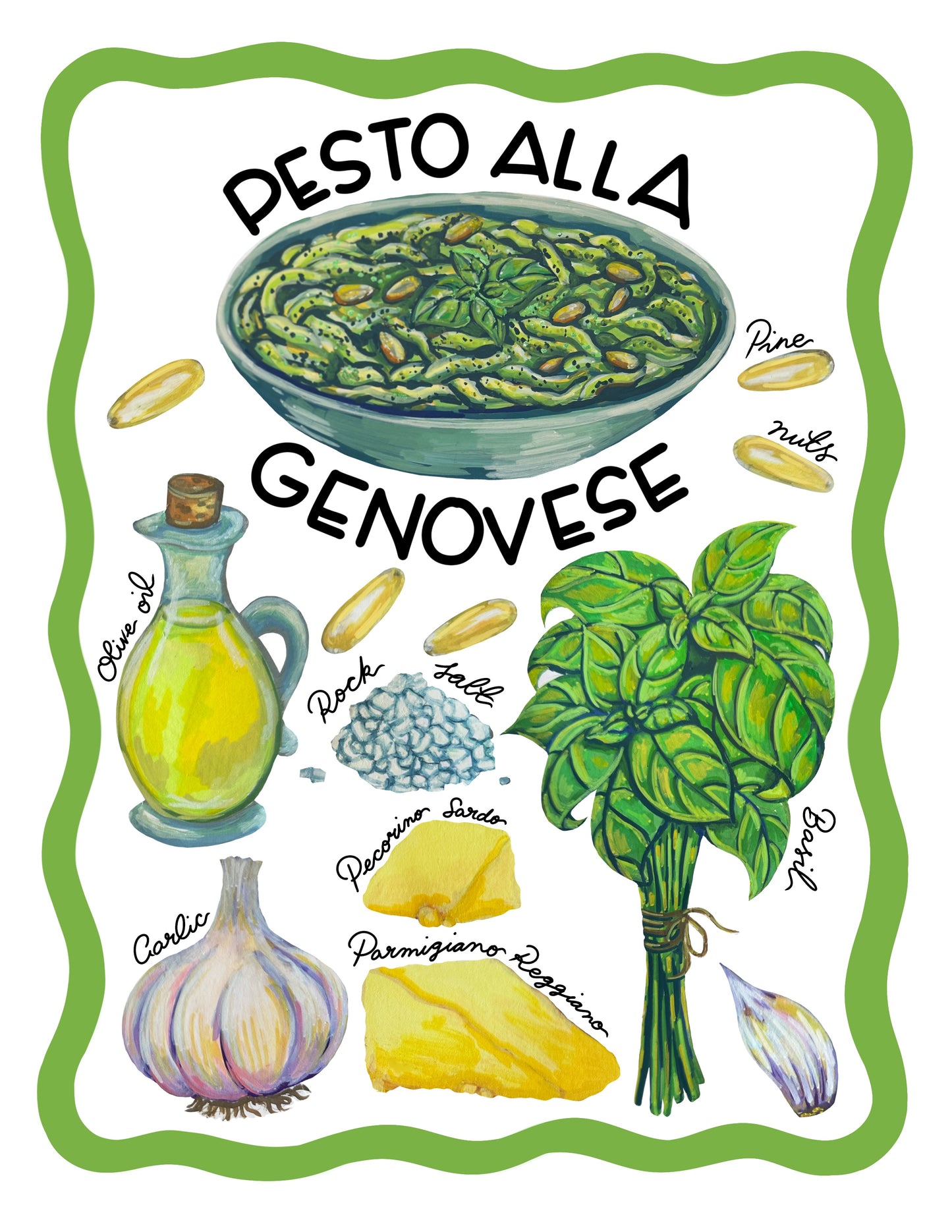 Pesto alla Genovese Recipe Print