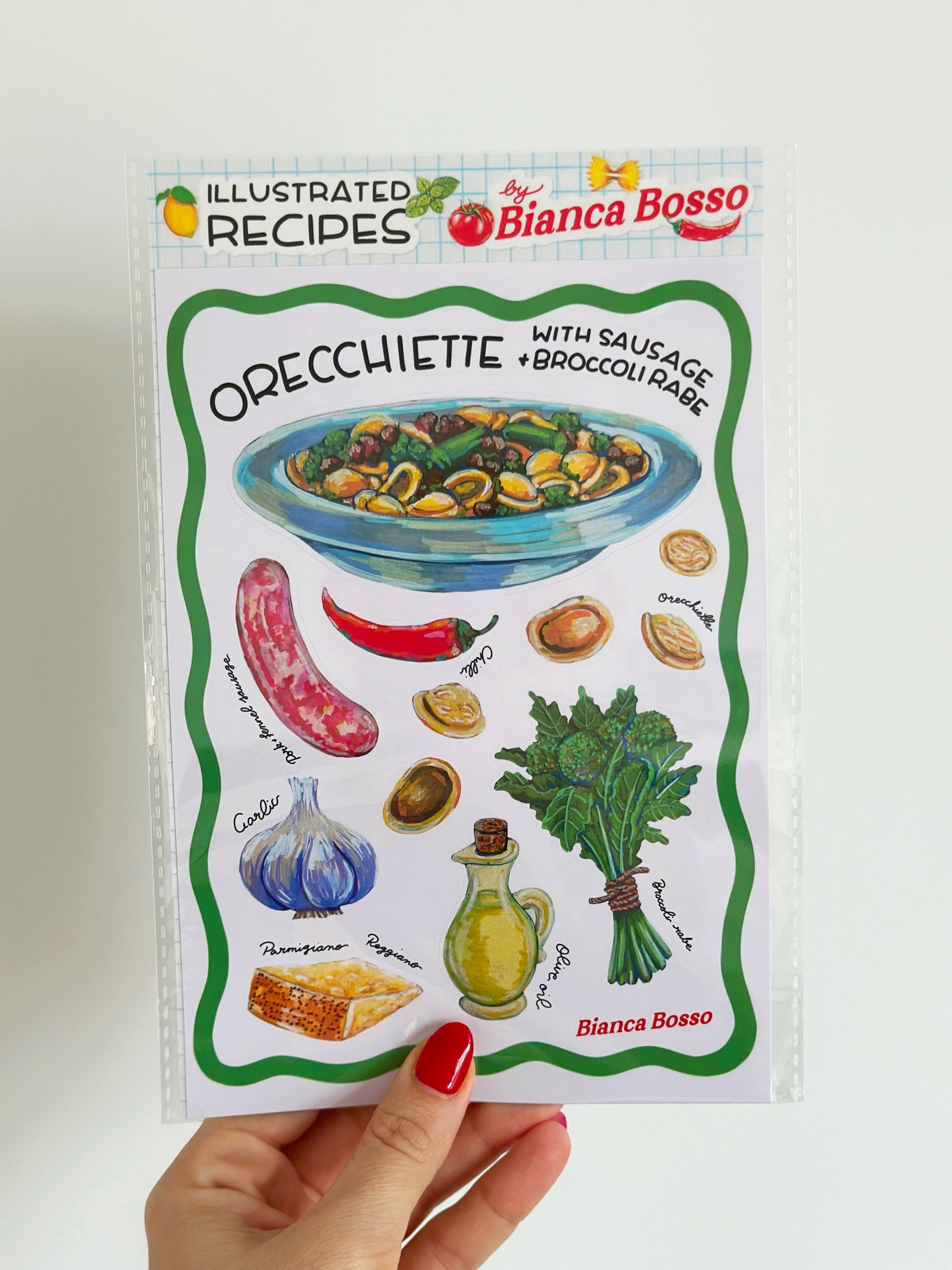 Recipe Sticker Sheet Bundle