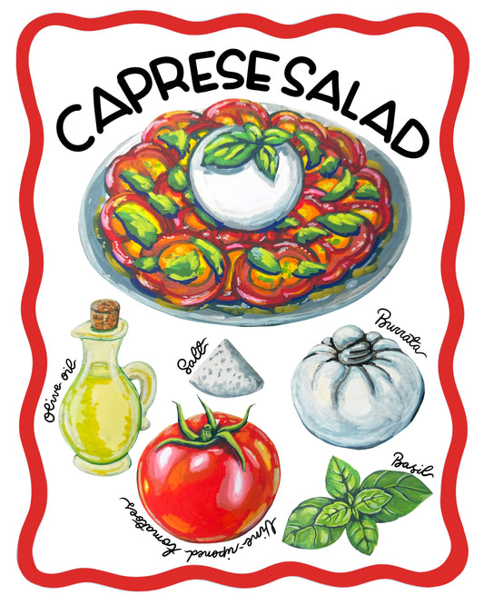 Caprese Salad Print