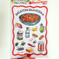 Sticker Sheet - Rigatoni Alla Vodka