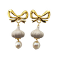 Garlic Bow Earrings