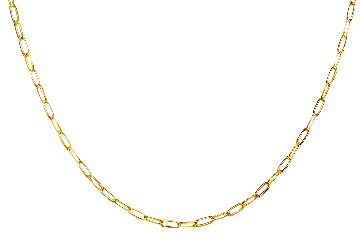 Gold Chain Link Necklace - Bunx