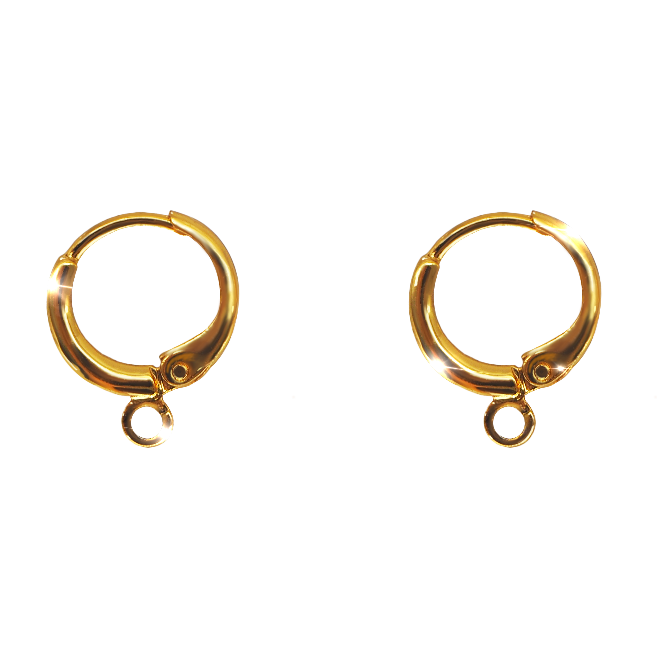 Premium Vector | Golden hoop earrings doodle hand drawn flat illustration  hand made jewelry concept