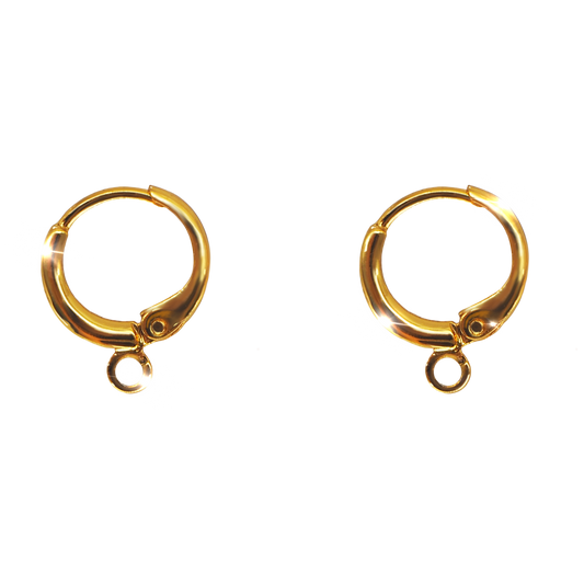 Gold Hoop Earrings - Bunx