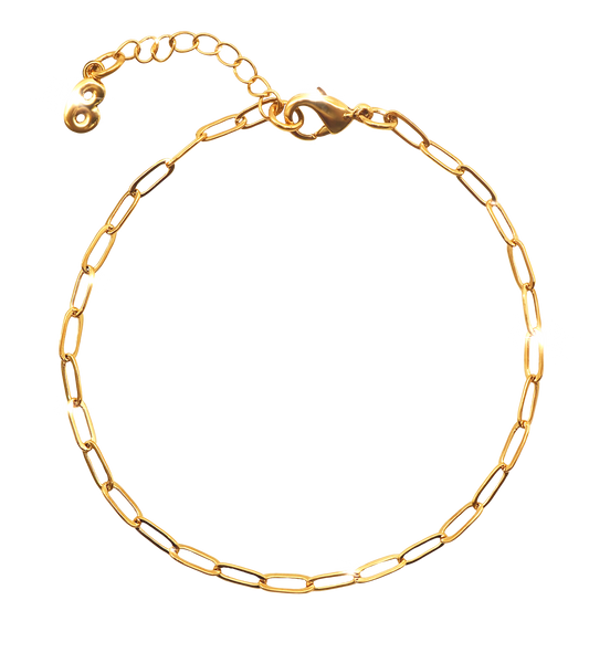 Gold Chain Link Bracelet - Bunx